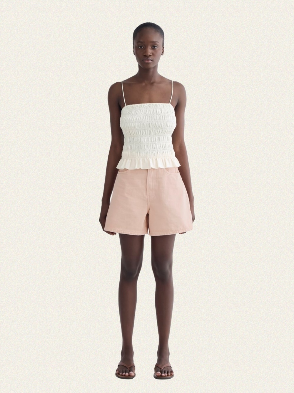 Everlane The A-Line Denim Short